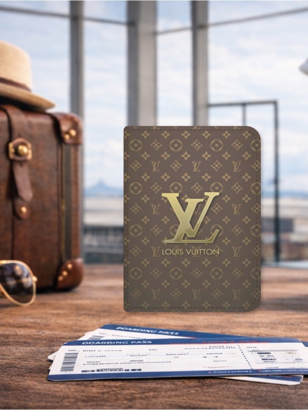 HANDMADE FASHION Passport and ID Holder